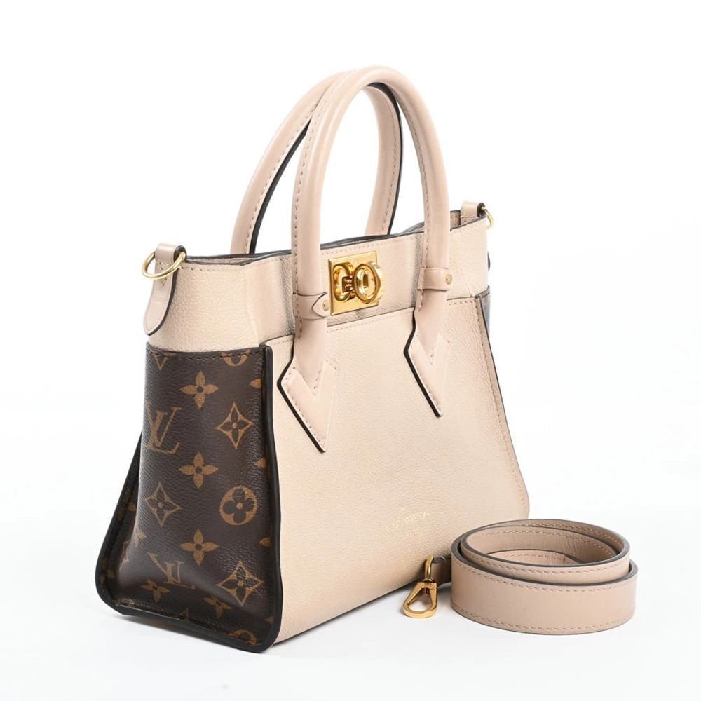 Louis Vuitton Side On Handbag My Greige Gray